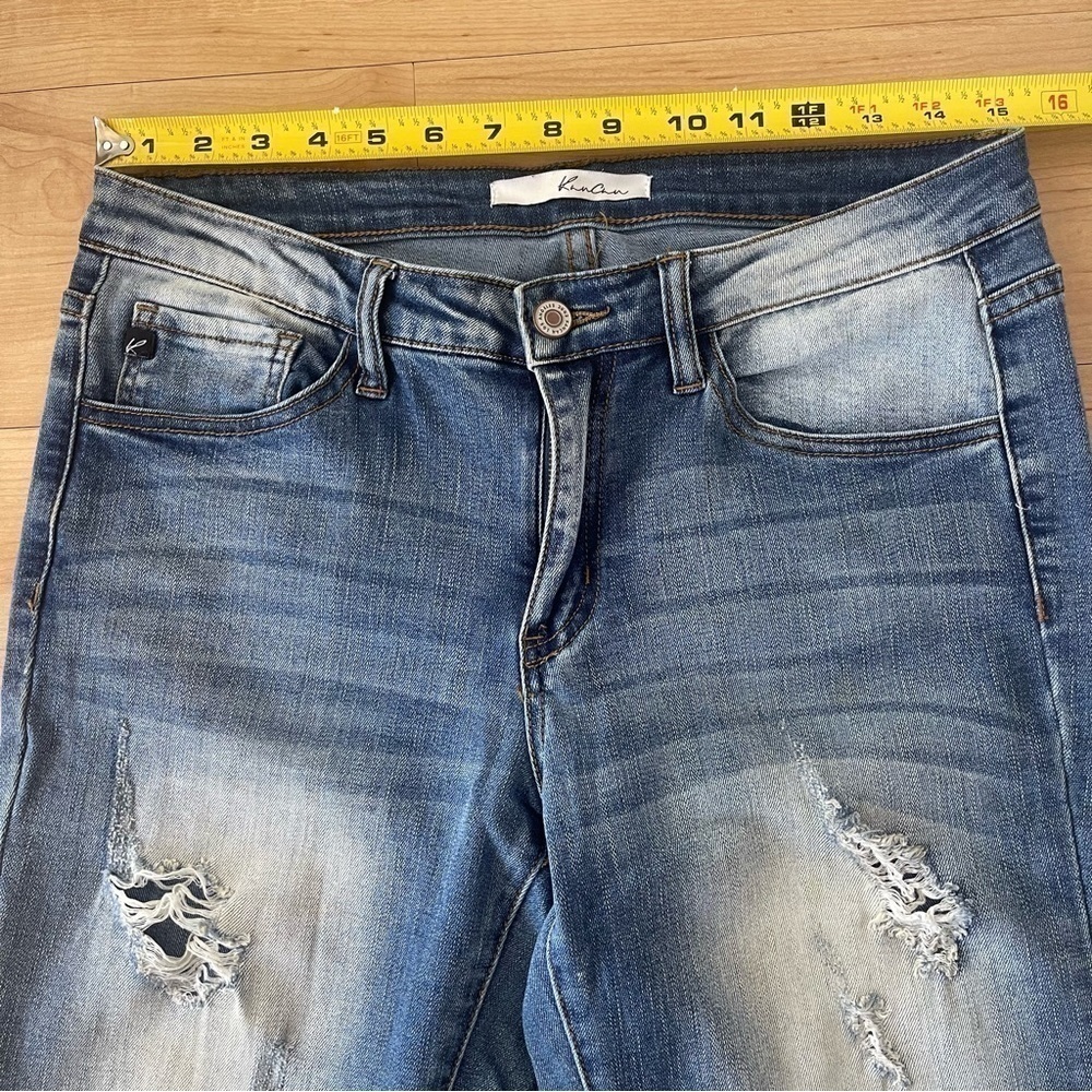 KanCan Estilo Distressed Skinny Jeans Size 28 Casual Denim Pants - Picture 9 of 11